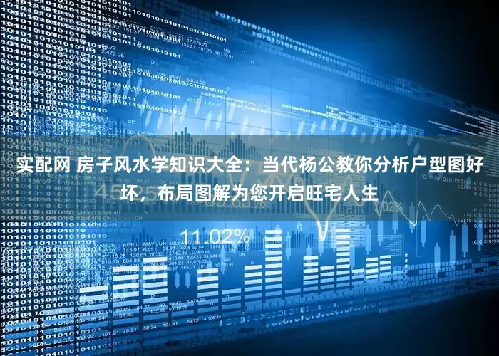 实配网 房子风水学知识大全：当代杨公教你分析户型图好坏，布局图解为您开启旺宅人生
